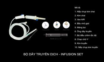 Bộ dây truyền dịch sử dụng một lần